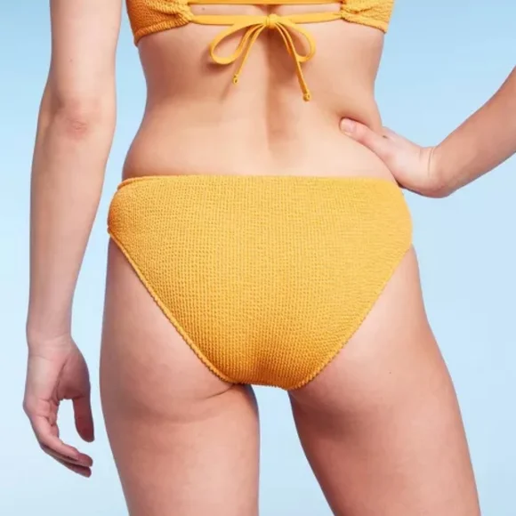 Kona Sol Waffle Print Swimsuit - Picture 3 of 10